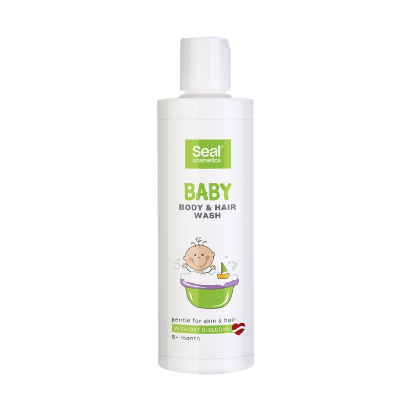 BABY hair and body wash gel for children, 225ml - 4750104000937 - SEAL  COSMETICS