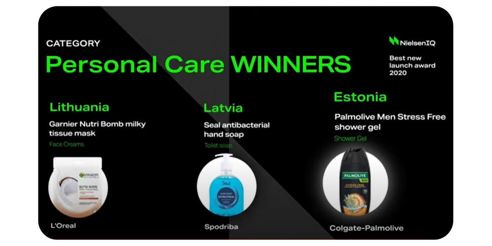 BALVA NIELSENIQ KONKURSĀ BEST NEW LAUNCH AWARD 2020 BALVA NIELSENIQ KONKURSĀ BEST NEW LAUNCH AWARD 2020