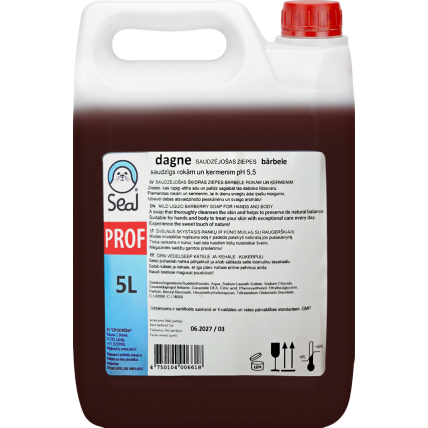 DAGNE šķidrās ziepes BĀRBELE, 5l