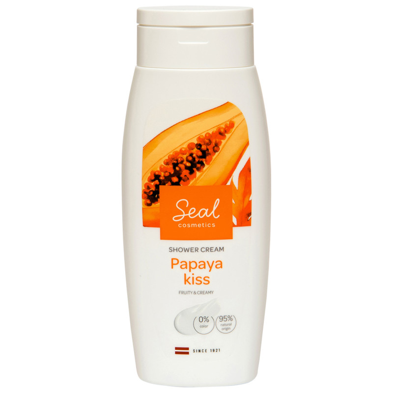 SEAL COSMETICS shower cream PAPAYA KISS, 300ml
