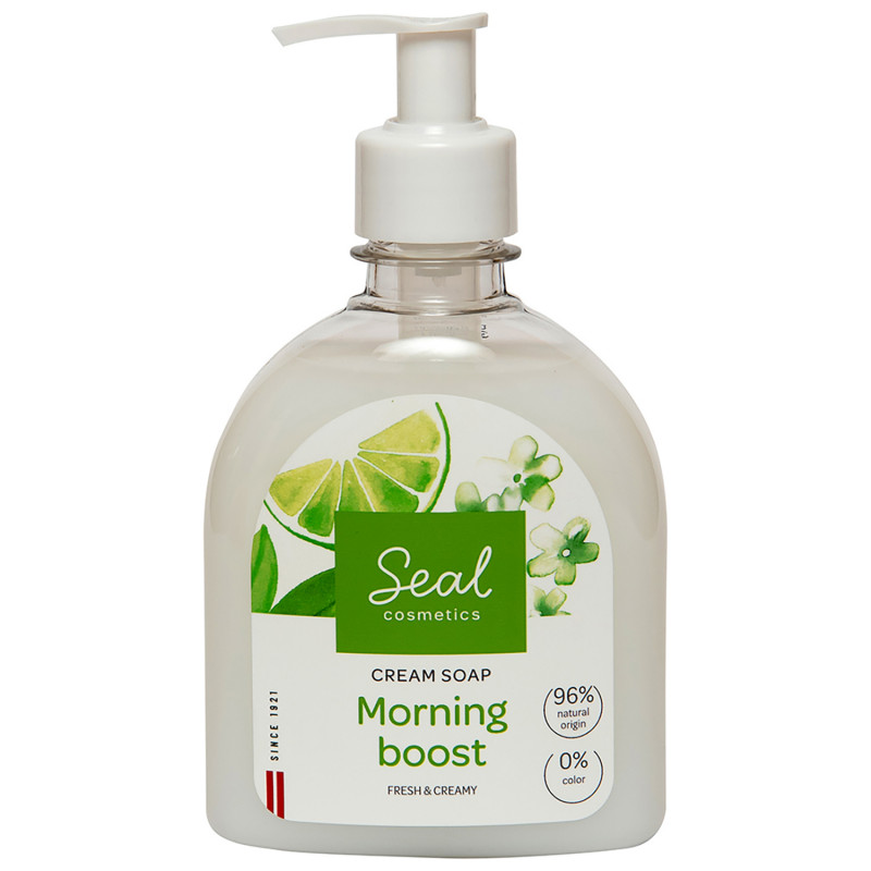 SEAL COSMETICS krēmziepes MORNING BOOST, 300ml
