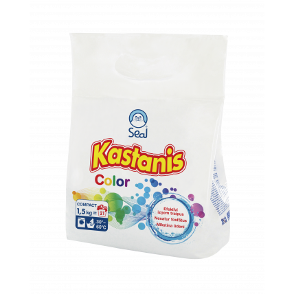 KASTANIS Color veļas pulveris, 1.5kg