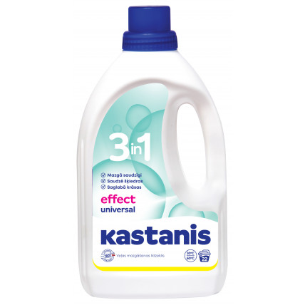 KASTANIS 3in1 Efekts veļas mazgāšanas līdzeklis, 900ml