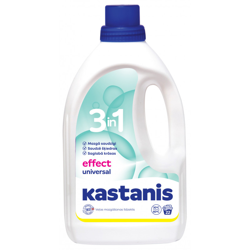 KASTANIS 3in1 Efekts laundry detergent, 900ml