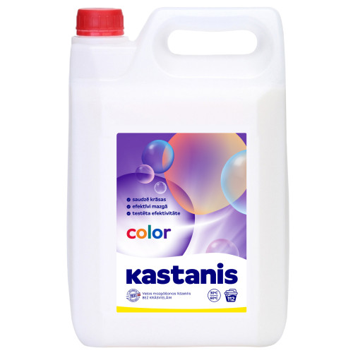 KASTANIS 3in1 COLOR veļas mazgāšanas līdzeklis, 4500ml