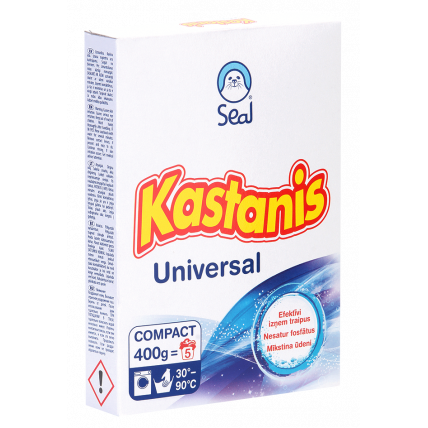 KASTANIS Universal veļas pulveris, 400g