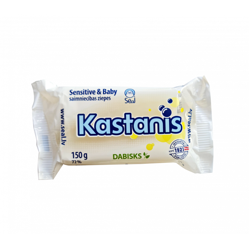 KASTANIS sensitive & baby veļas ziepes 150g