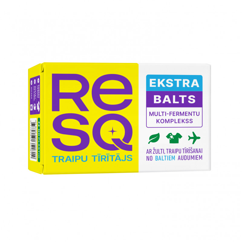 RESQ stain remover - soap, for white fabrics 90g