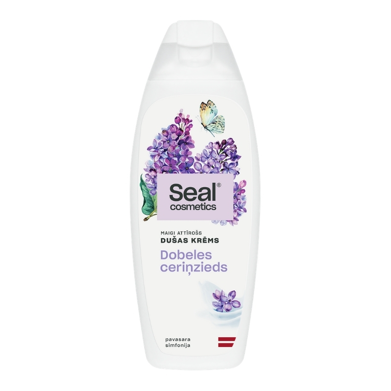 SEAL COSMETICS Dobeles ceriņzieds shower cream, 300ml