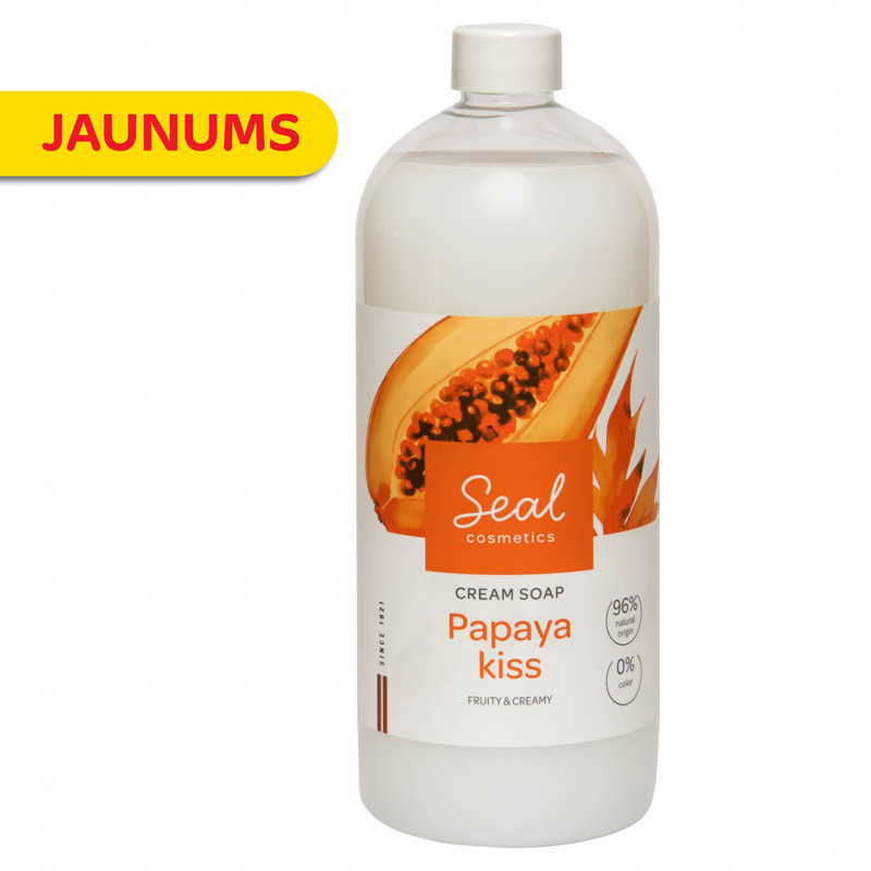 SEAL COSMETICS krēmziepes PAPAYA KISS, 1000ml