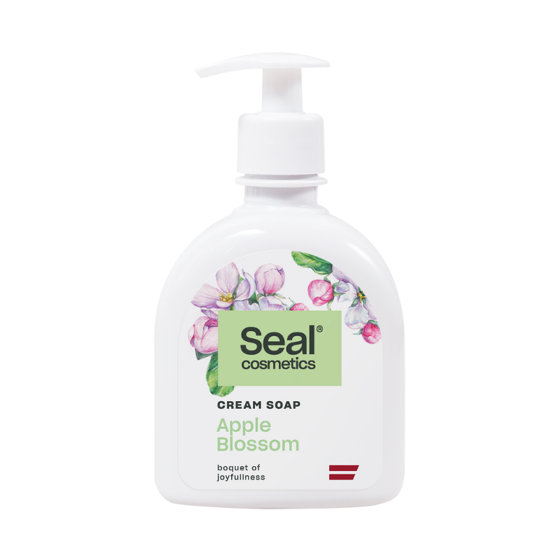 SEAL COSMETICS Apple Blossom cream soap, 300ml