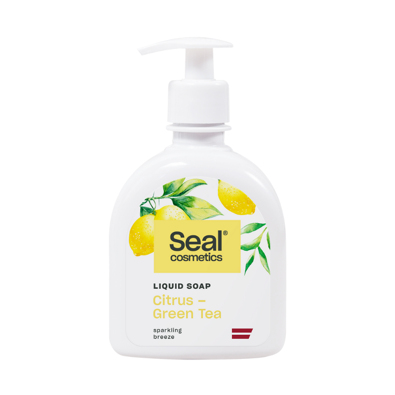 SEAL COSMETICS Citrus - Green tea liquid soap, 300ml
