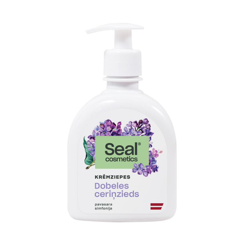 SEAL COSMETICS Dobeles ceriņzieds cream soap, 300ml