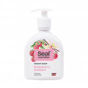 SEAL COSMETICS Raspberry Desert cream soap, 300ml