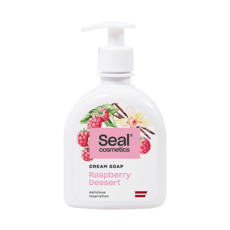 RASPBERRY Desert krēmziepes SEAL COSMETICS, 300ml