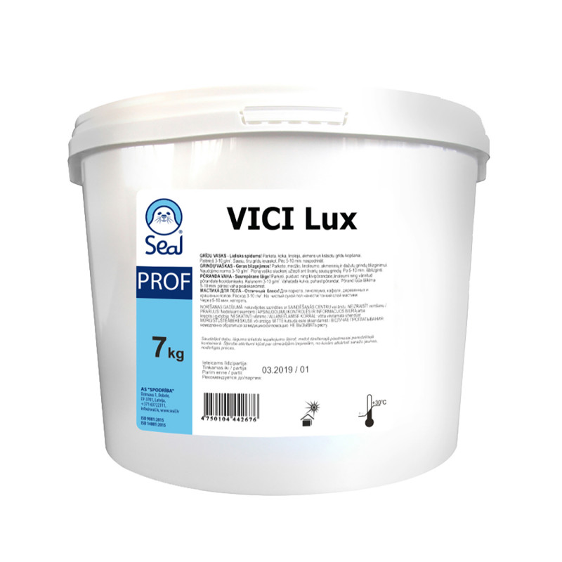 VICI-LUX grīdu vasks bezkrāsains, 7kg