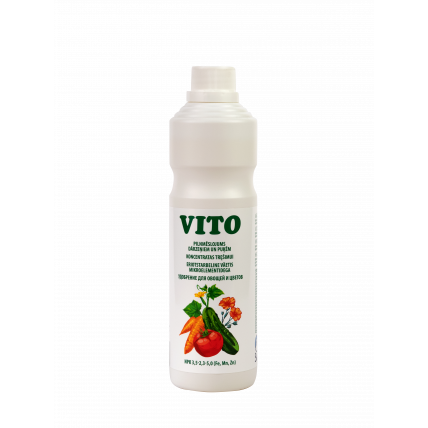 VITO pilnmēslojums dārzeņiem un ziediem, 520g