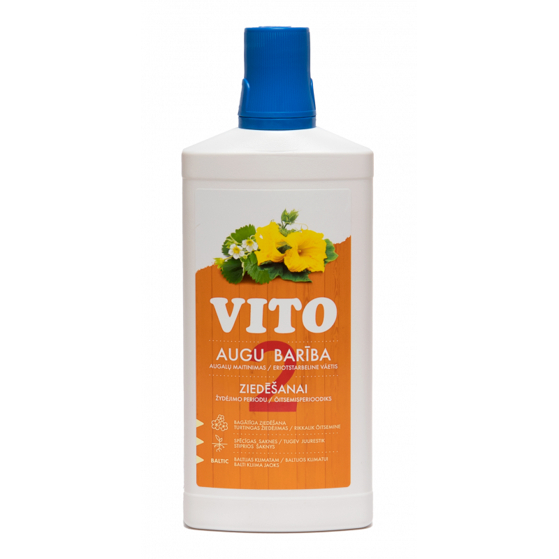 VITO 2 - augu barība ziedēšanas periodam, 500ml