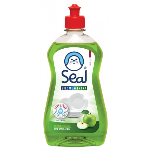 ZILGME Ekstra trauku mazgāšanas līdzeklis ar ābolu smaržu, 450ml