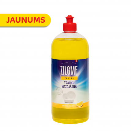 ZILGME Ekstra trauku mazgāšanas līdzeklis ar citronu aromātu, 1000ml